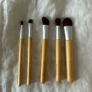 Ecotools mini bamboo makeup brushes set - travel size eyeshadow